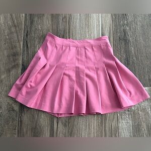 Love Tree Pink Pleaded Skirt